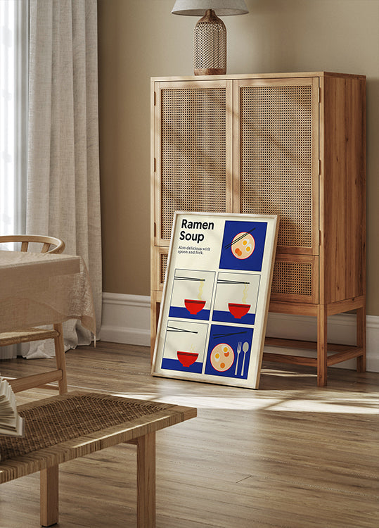 Poster Ramen Soup Plakat - Posterbox