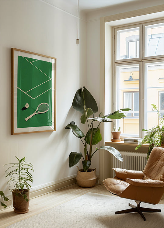 Rosi Feist Lawn Tennis Club Plakat - Posterbox