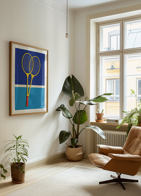 Wooden Badminton Rackets - Posterbox