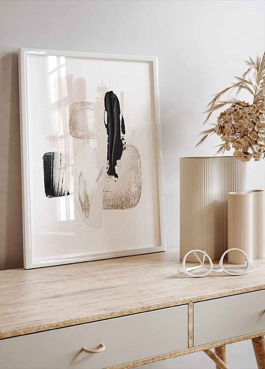 Brush Strokes-1 Plakat - Posterbox