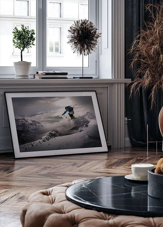 Backcountry skiing - Posterbox