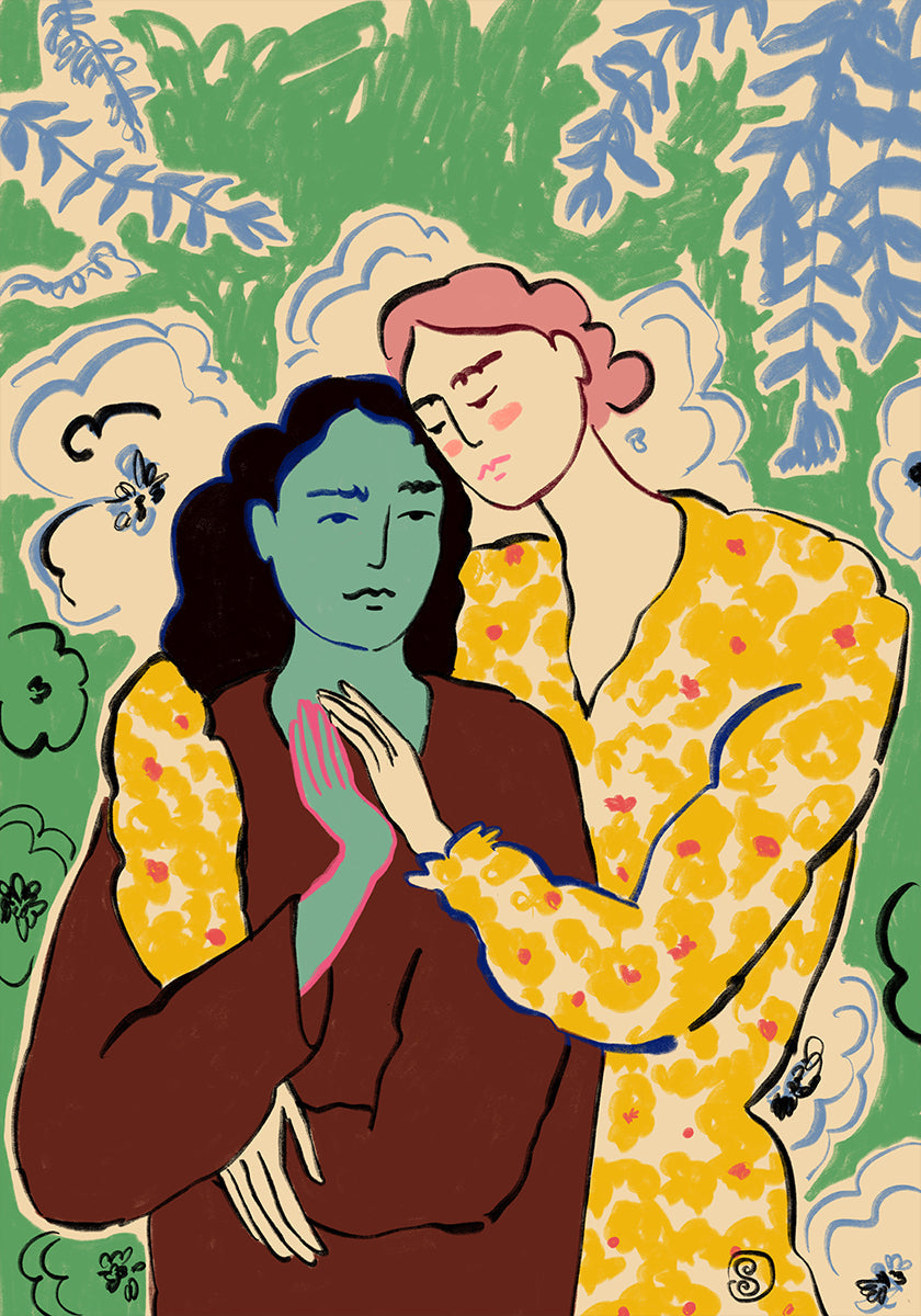 Holding Hands - Posterbox