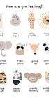 Children's calming meditation emotions print 1  Plakat - Posterbox