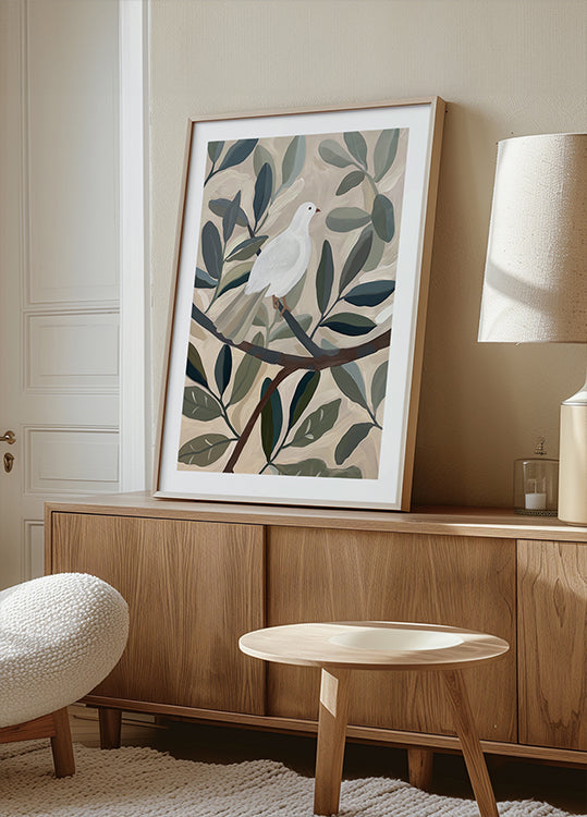Dove In Tree Plakat - Posterbox