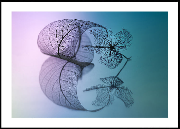 Story of leaf and flower Plakat - Posterbox