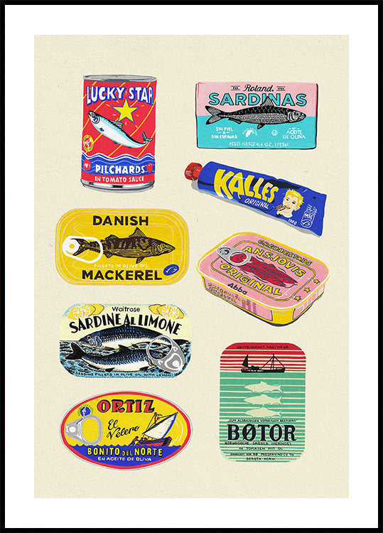 Canned Fish - Posterbox