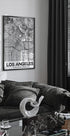 Los Angeles White Plakat - Posterbox