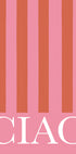 Ciao Stripes Plakat - Posterbox