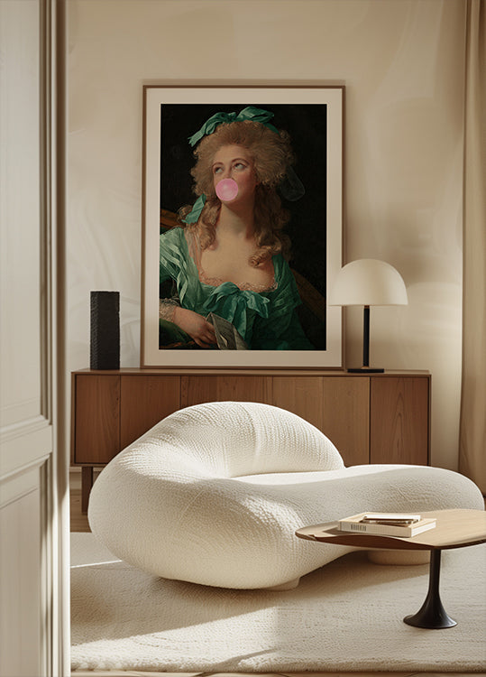 Madame Bubble-Gum Plakat - Posterbox
