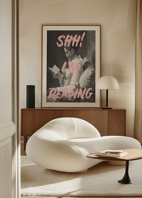 Shh I'm Reading - Posterbox