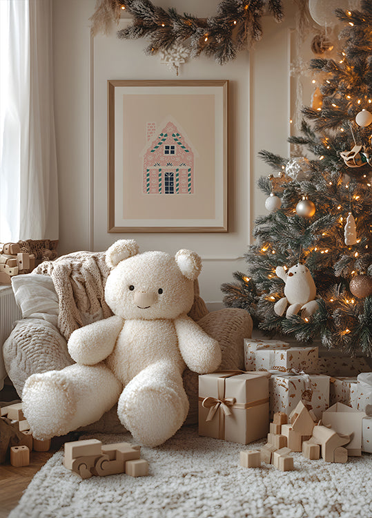 Christmas Gingerbread House Plakat - Posterbox