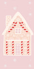Pink Gingerbread House Plakat - Posterbox