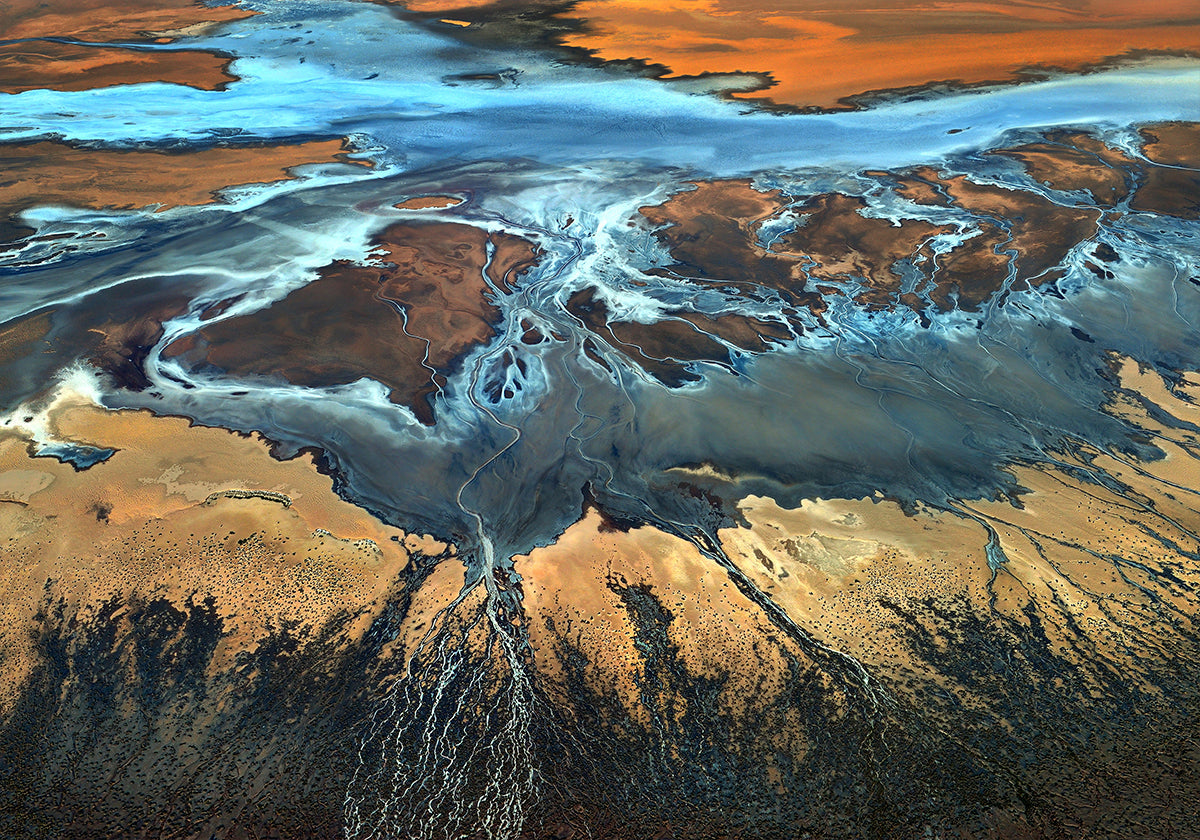 California Aerial - The Desert From Above Plakat - Posterbox