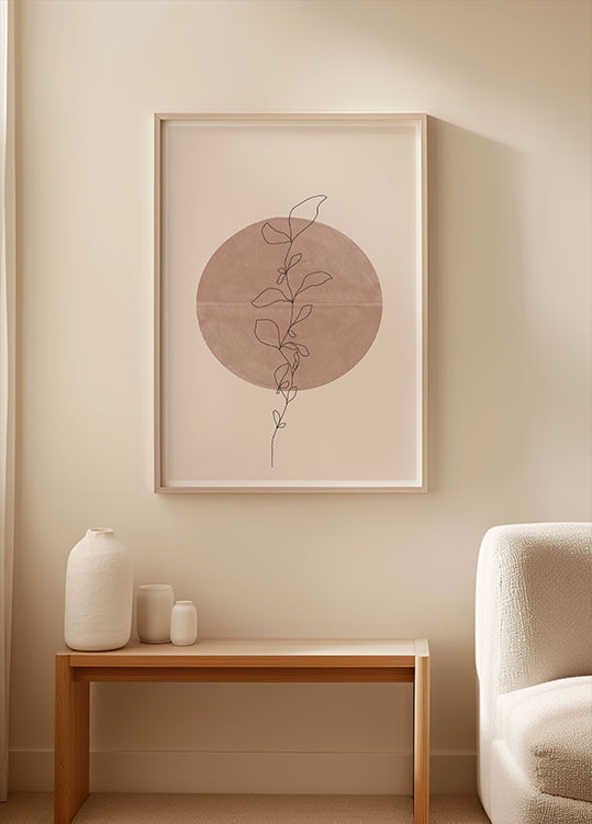 Circle and Vine - Posterbox
