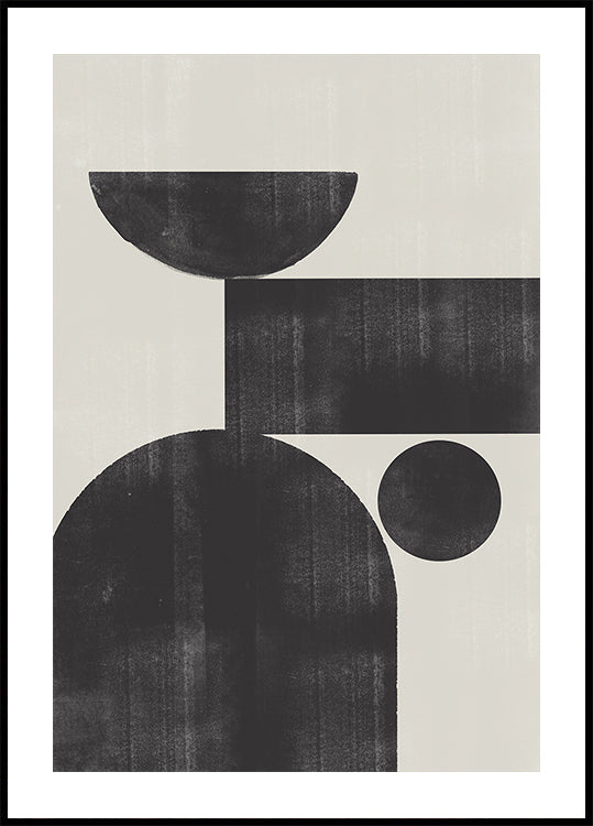 Geometric Harmony Plakat - Posterbox
