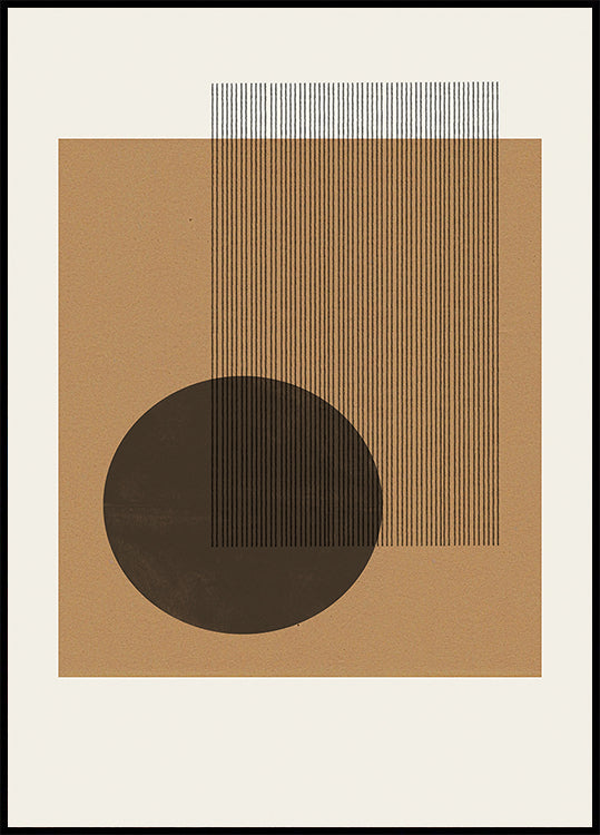 Geometric Harmony Plakat - Posterbox