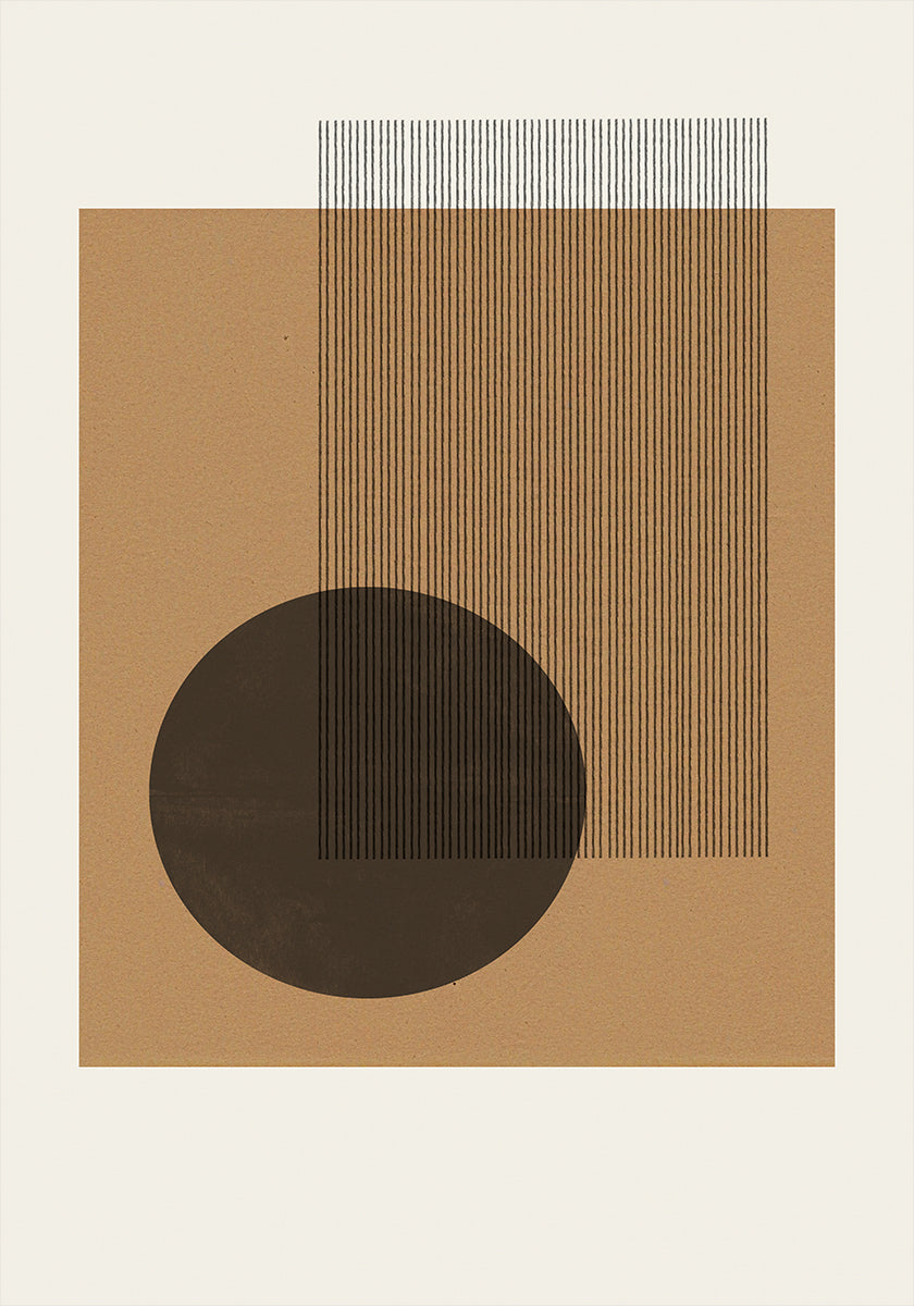 Geometric Harmony Plakat - Posterbox