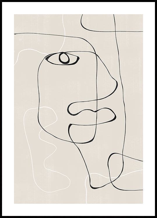 Line Expression Plakat - Posterbox