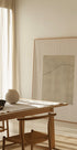 Line on Whispered Beige Plakat - Posterbox