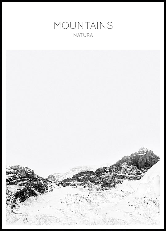 Serene Peaks Plakat - Posterbox