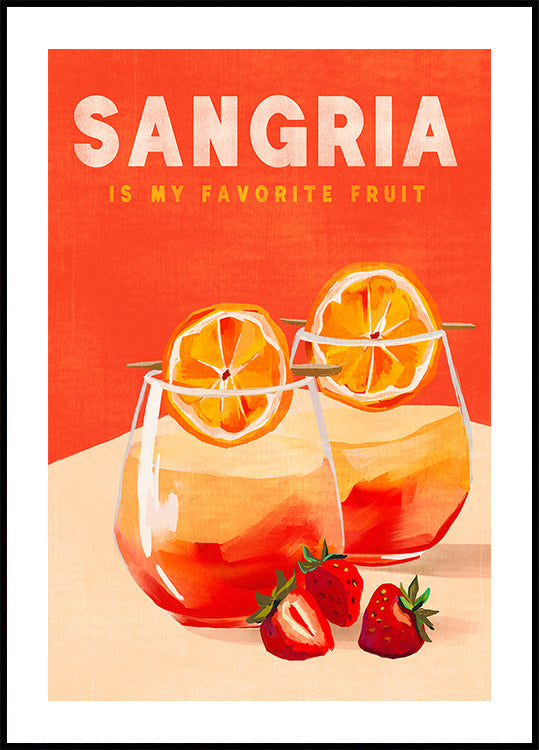 Sangria Plakat - Posterbox