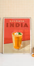 Travel Poster Cocktail Kolkata India - Posterbox