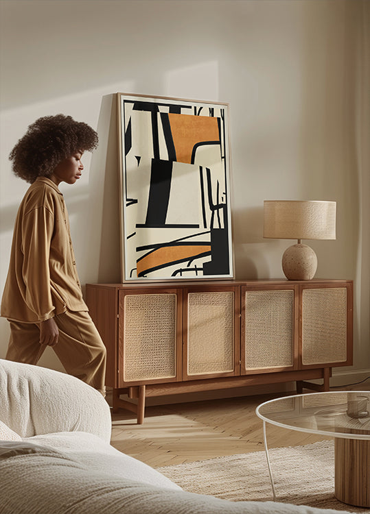 Modern Abstract Art 65 Plakat - Posterbox