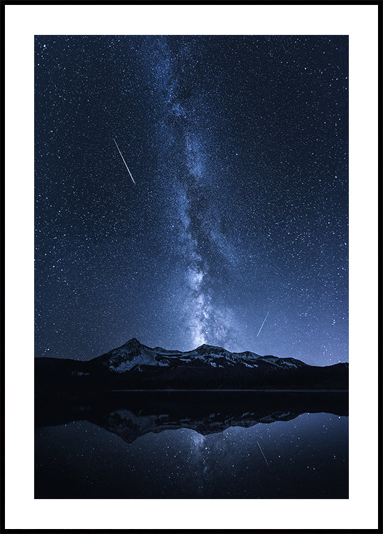 Galaxies Reflection - Posterbox