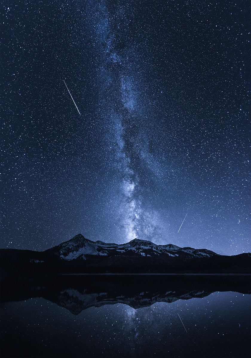Galaxies Reflection - Posterbox