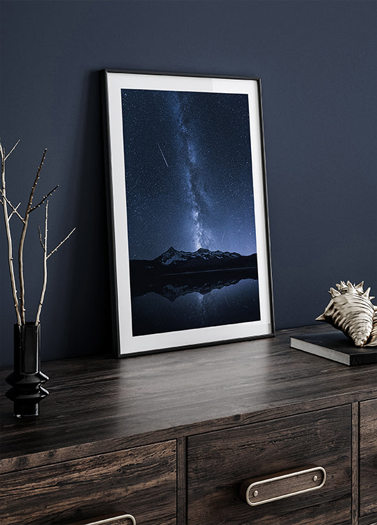 Galaxies Reflection - Posterbox