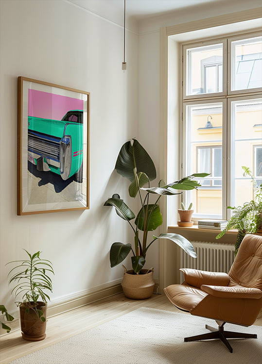 Mint Green 73 Imperial Plakat - Posterbox