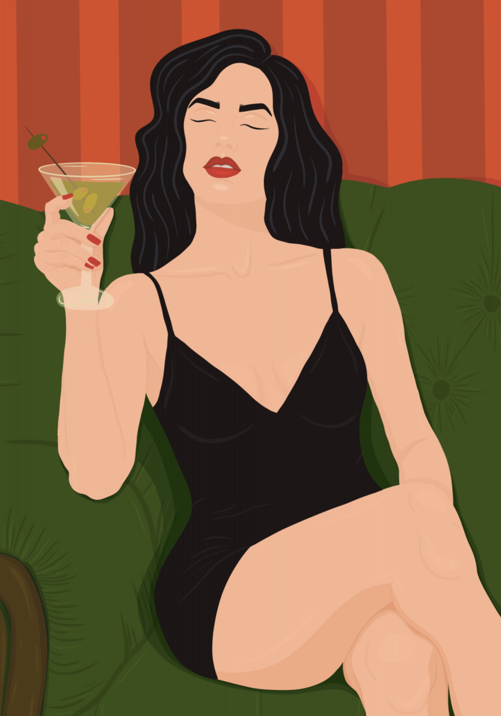 Schicker Martini-Moment