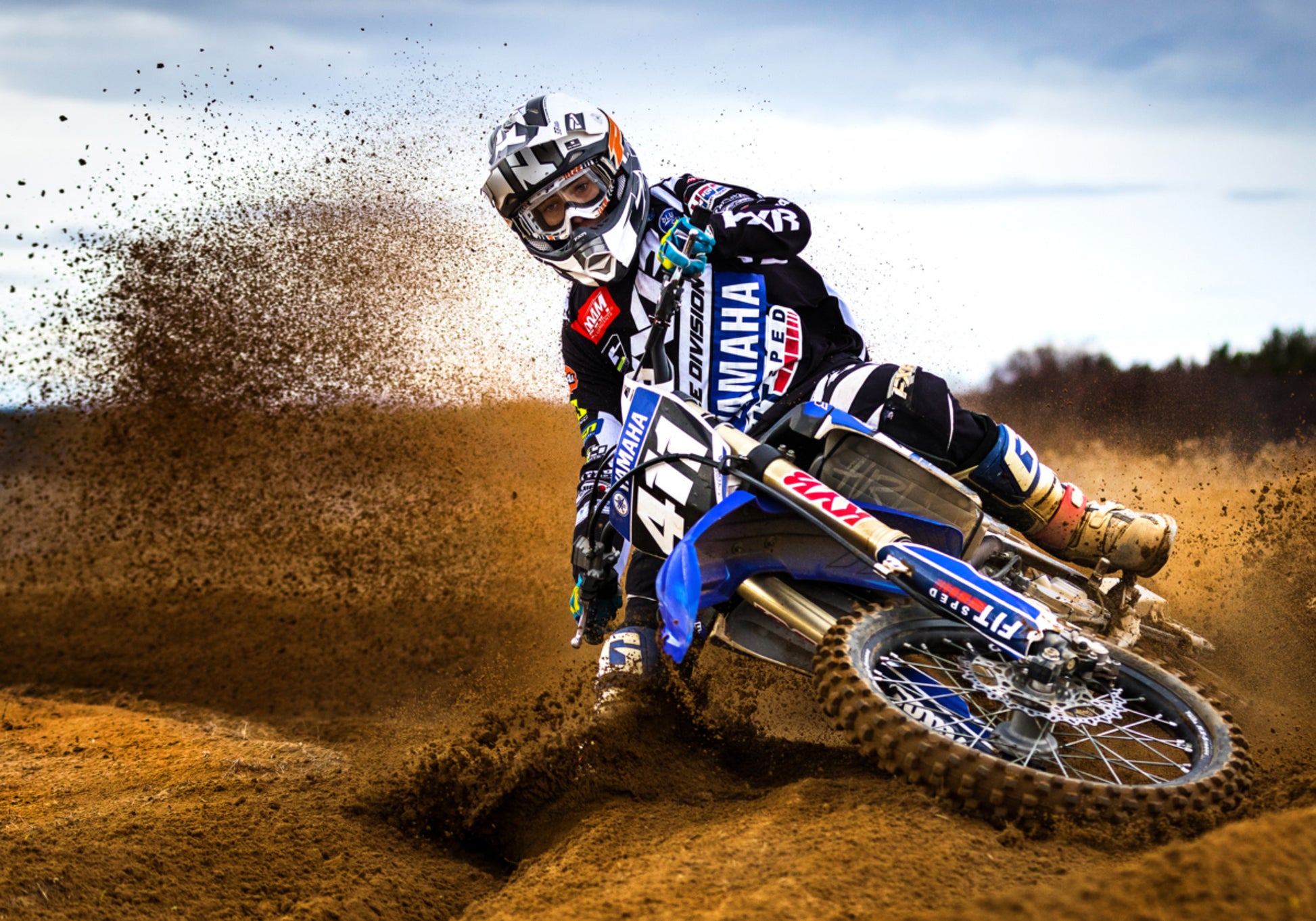 Motocross-Dirt-Nervenkitzel