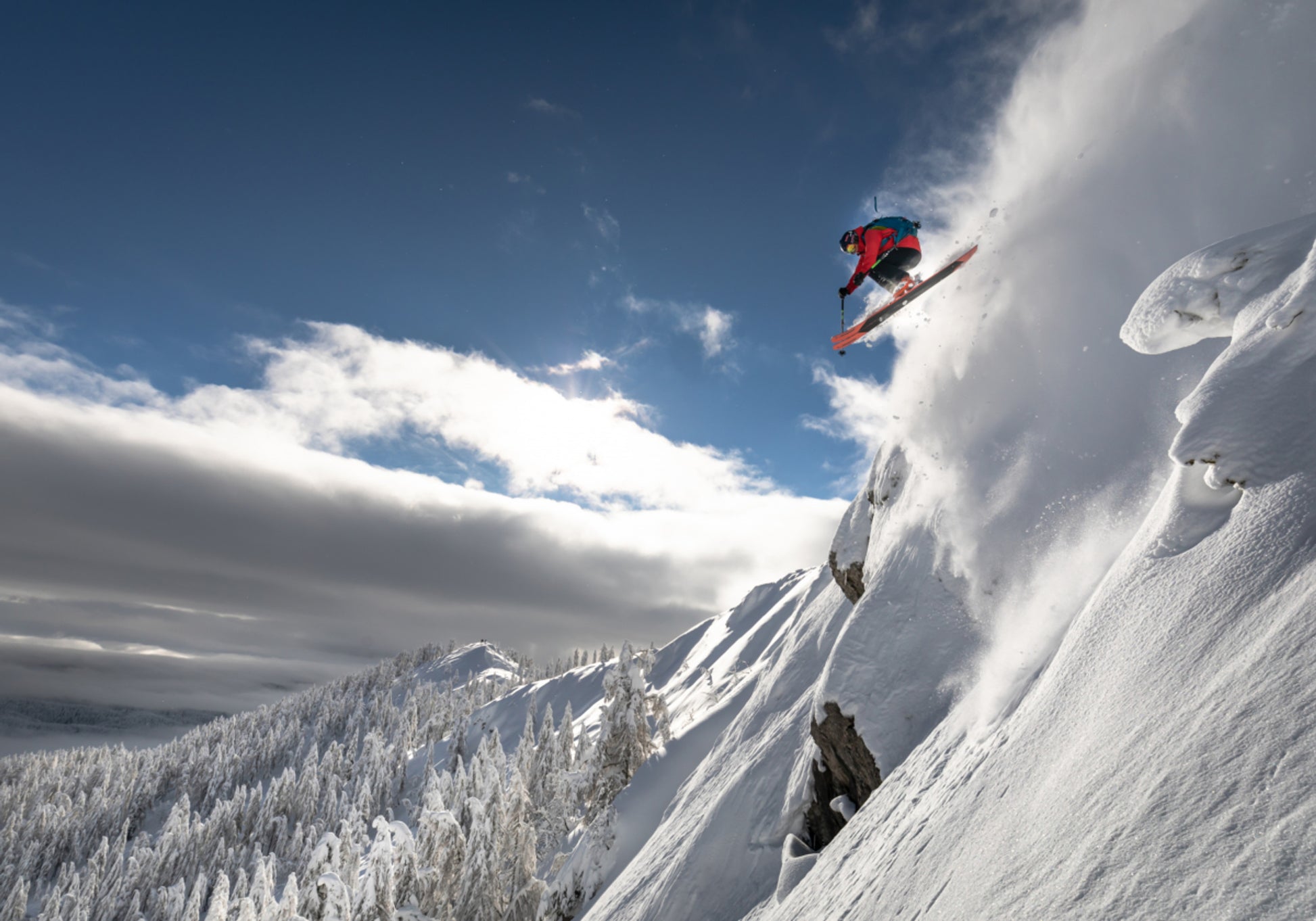 Extreme Berg-Skisprungschanze
