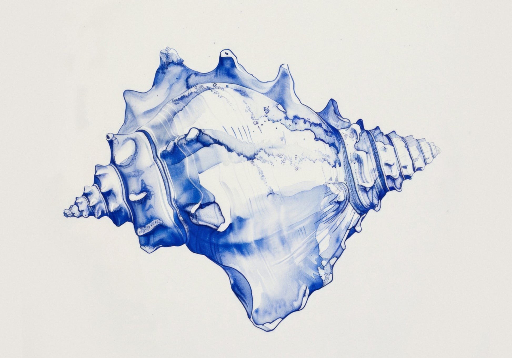 Blaue Muschelharmonie