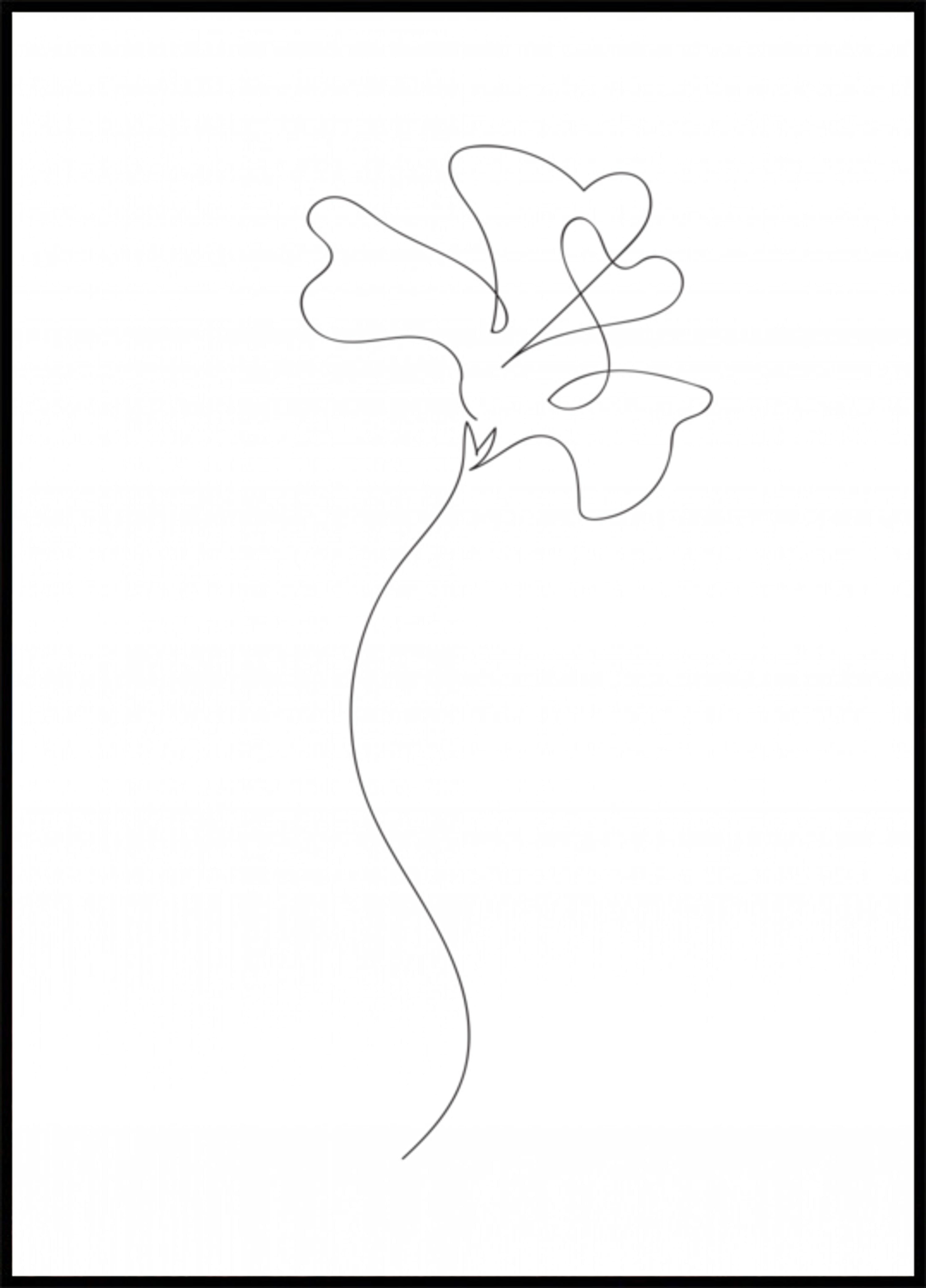 Zarte Sweet Pea-Linie