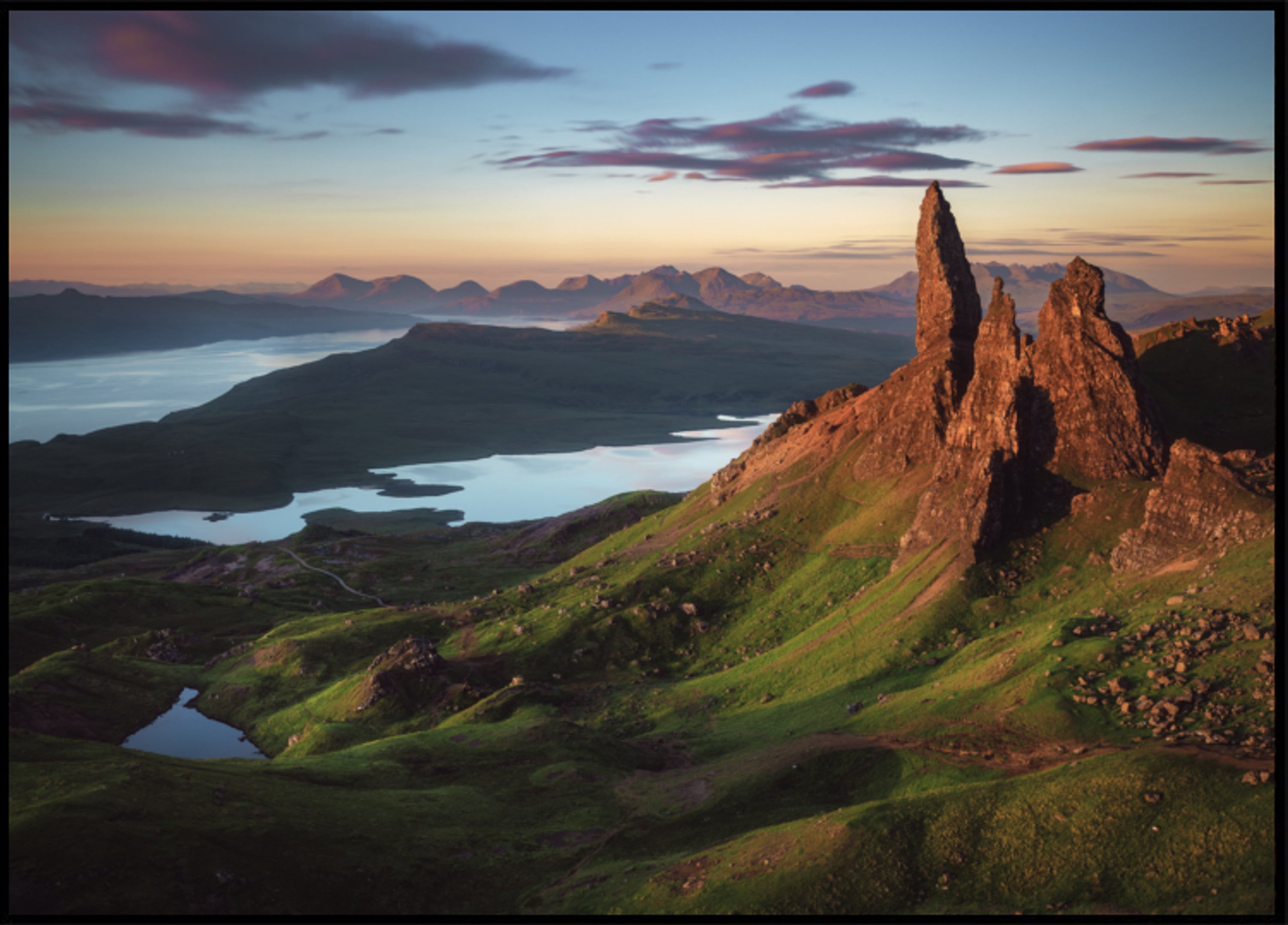 Old Man Storr Sonnenaufgang