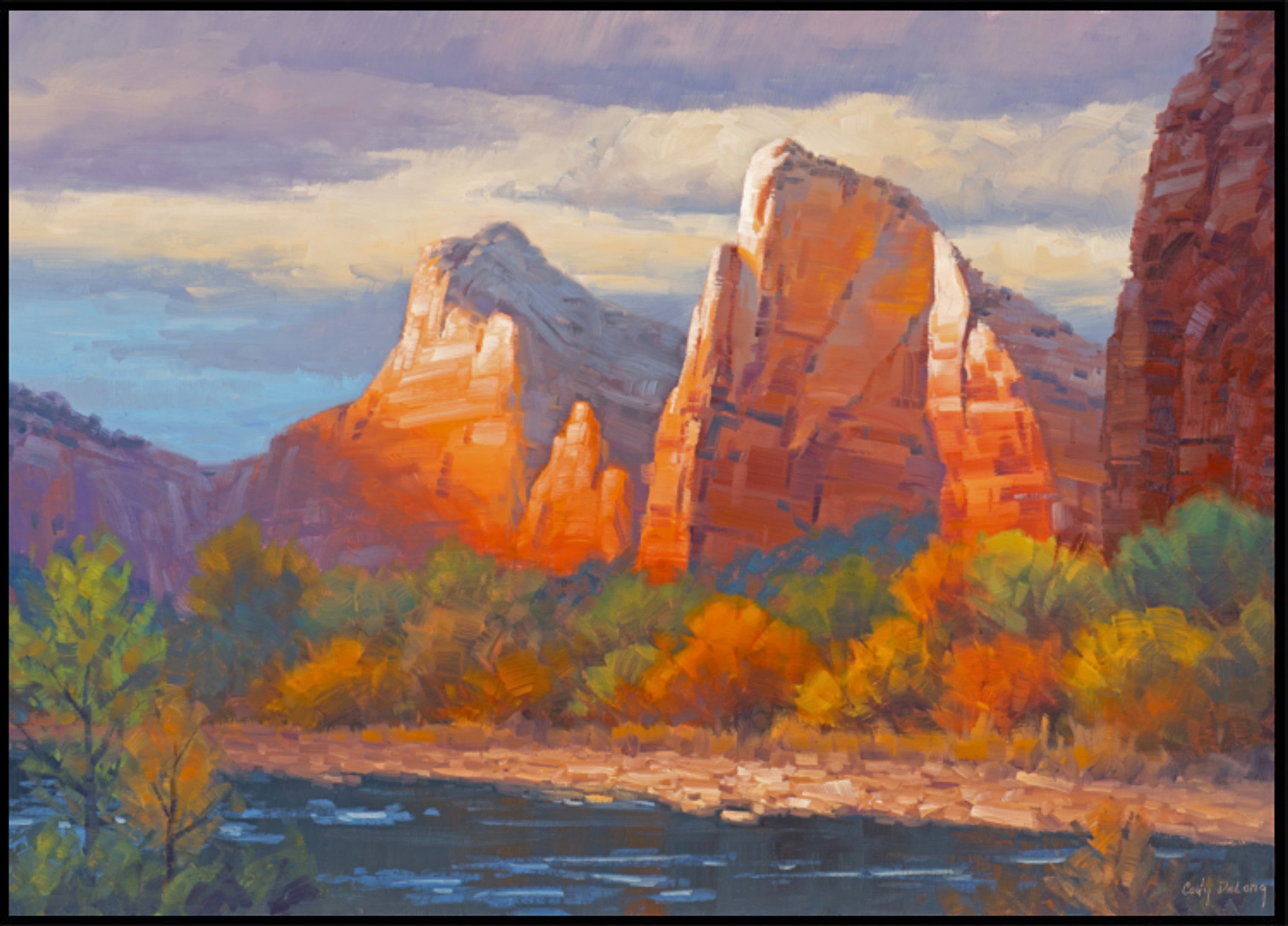 Herbstlicher Red Rock Canyon