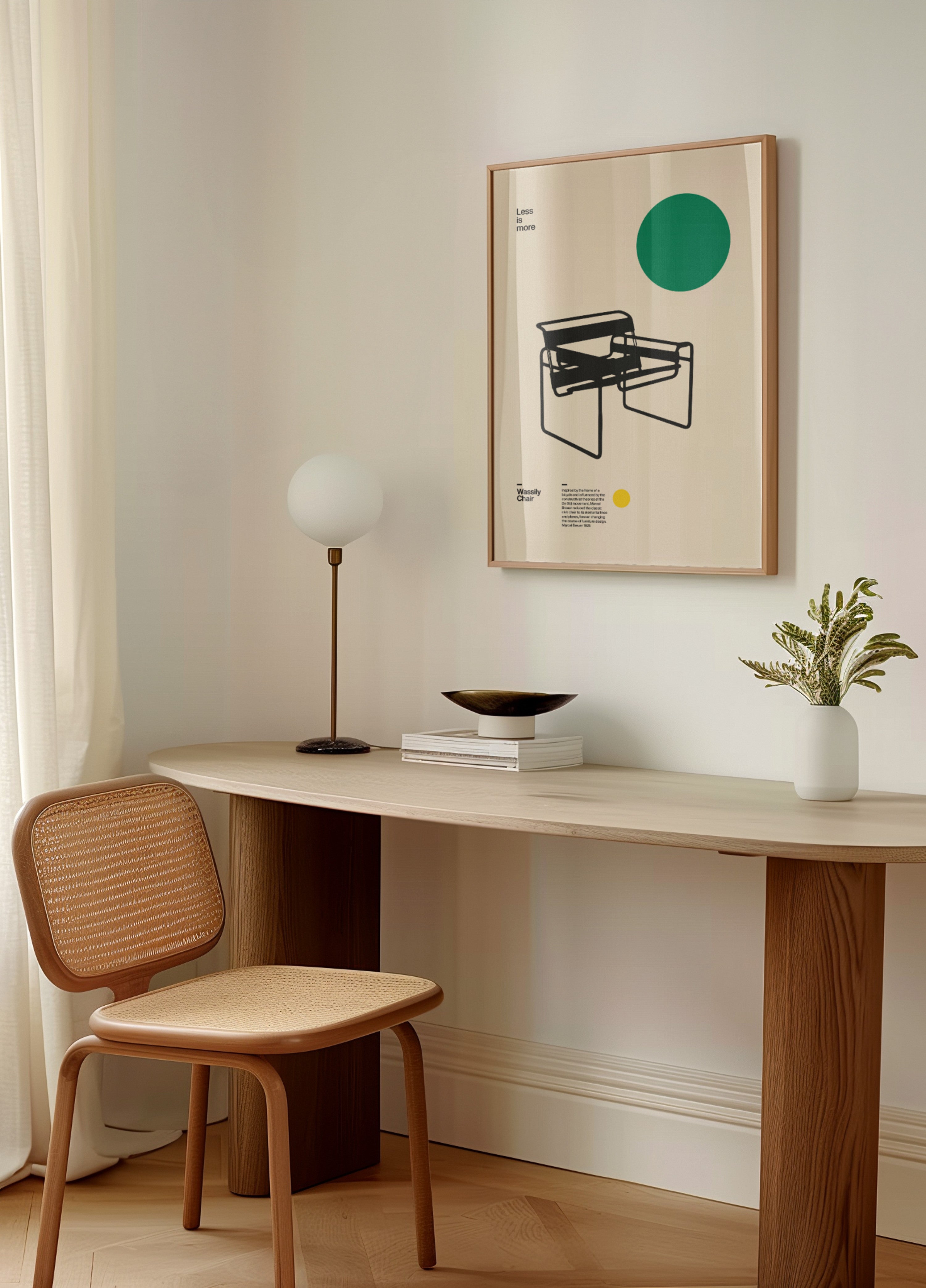 Bauhaus-Designstuhl