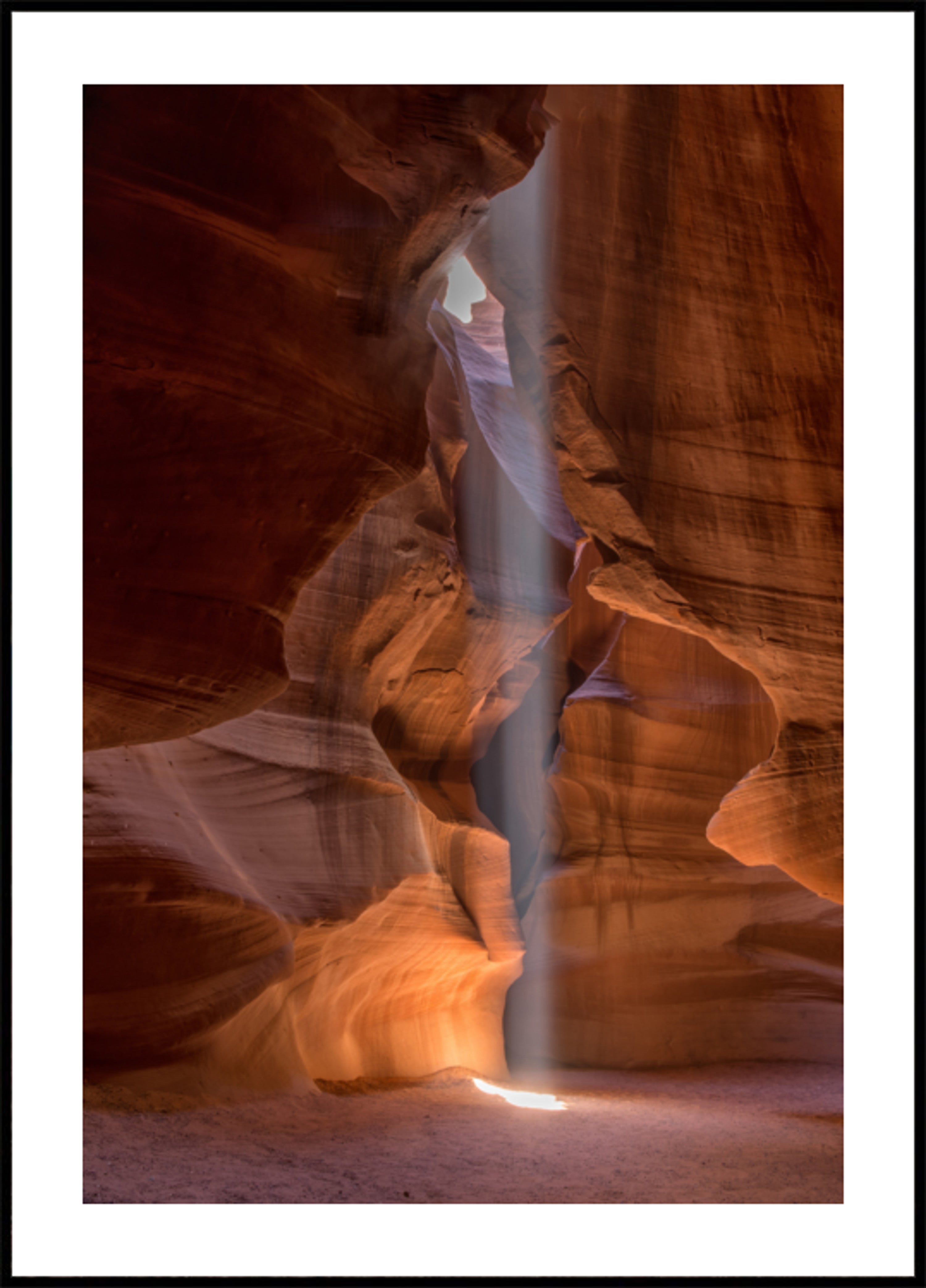 Sonnenstrahl im Castle Canyon