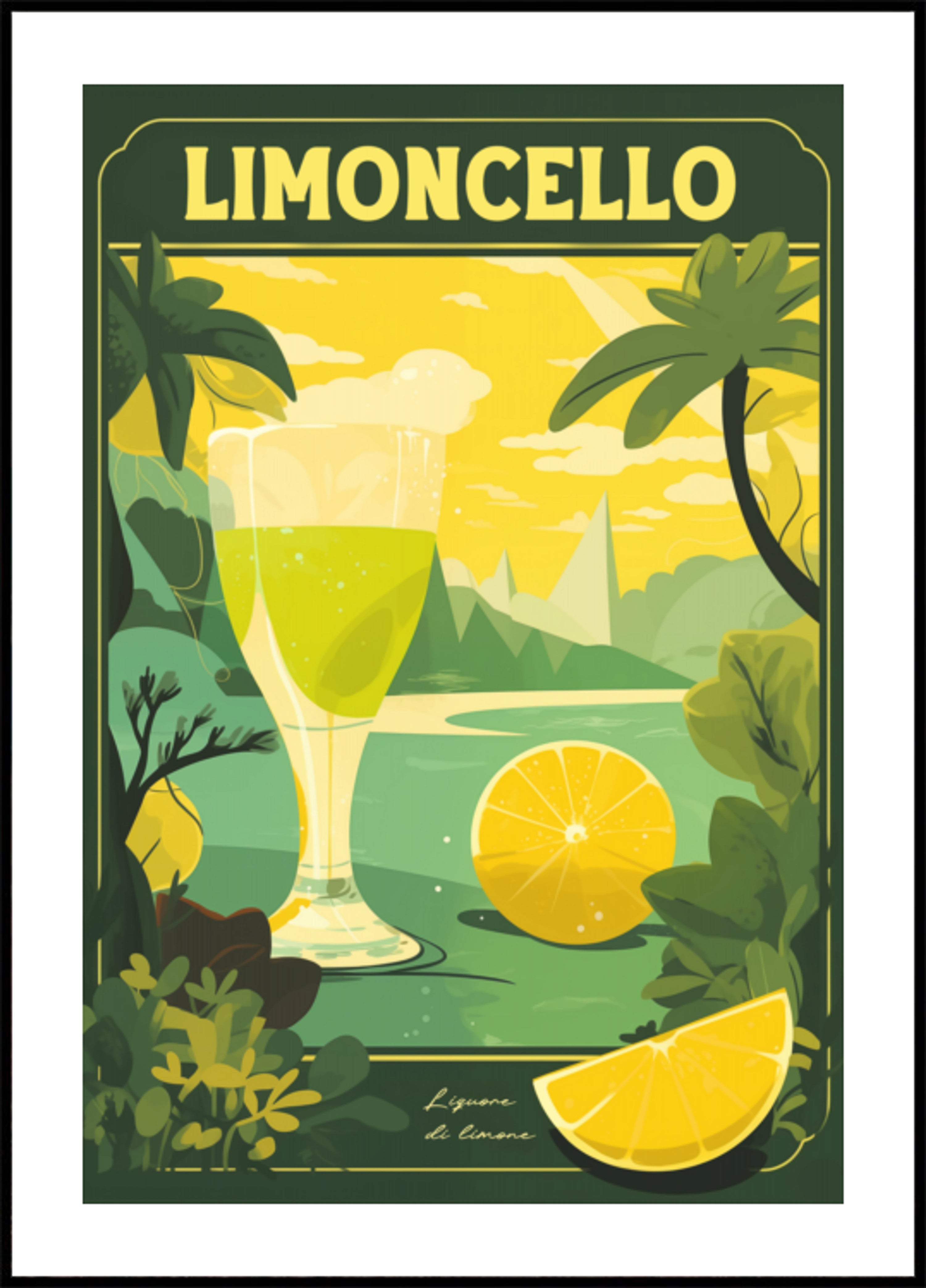 Limoncello-Zitronenlandschaft