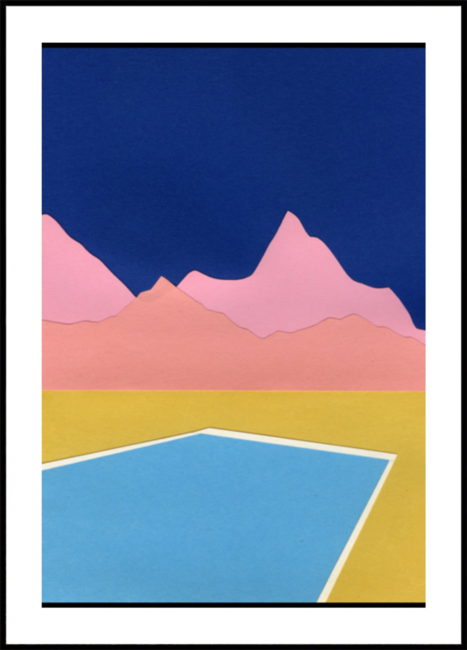 Fuji No Yukei, japanischer Holzschnitt Poster