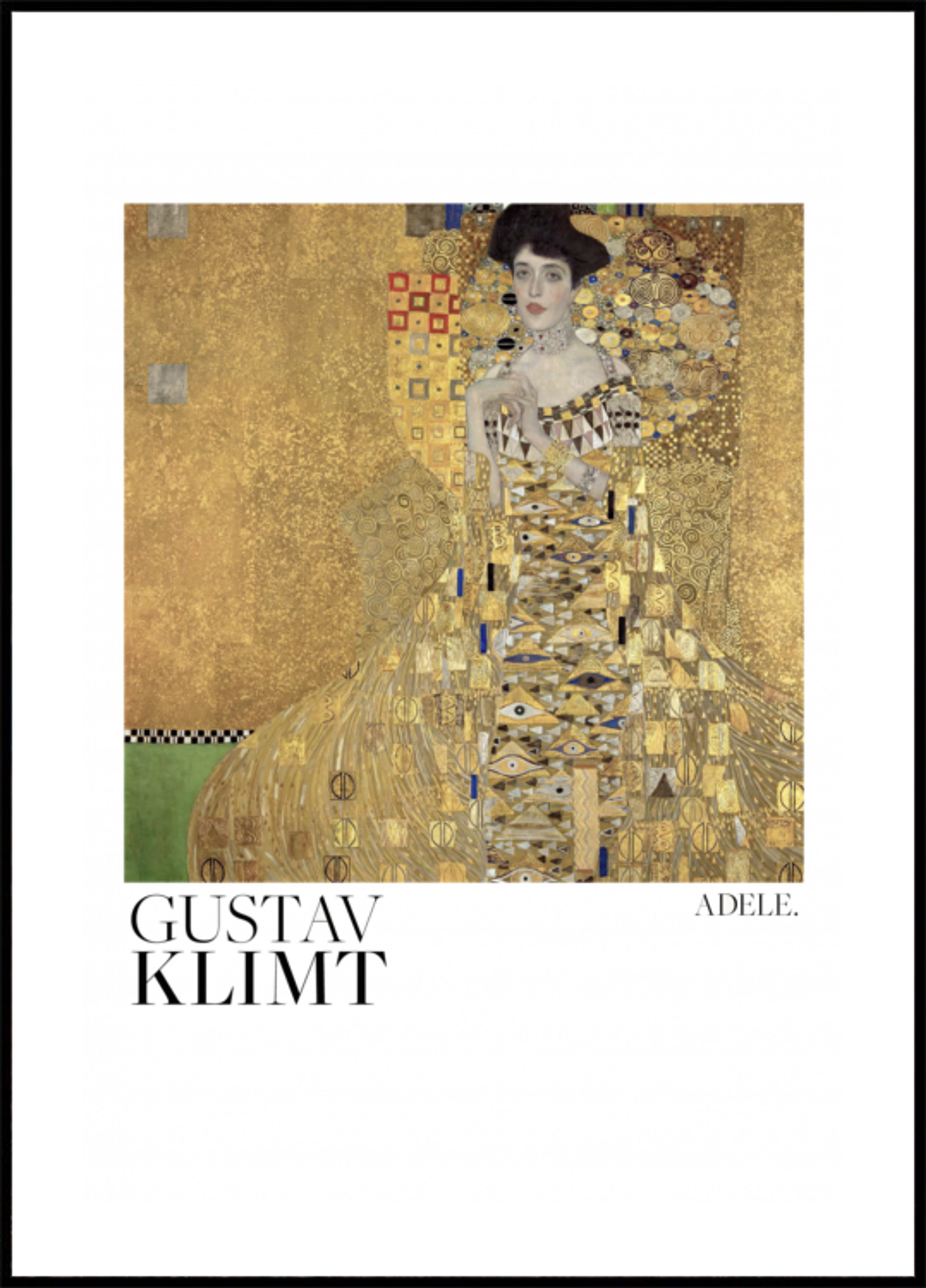 Porträt von Adele Bloch Bauer I (1907) Poster