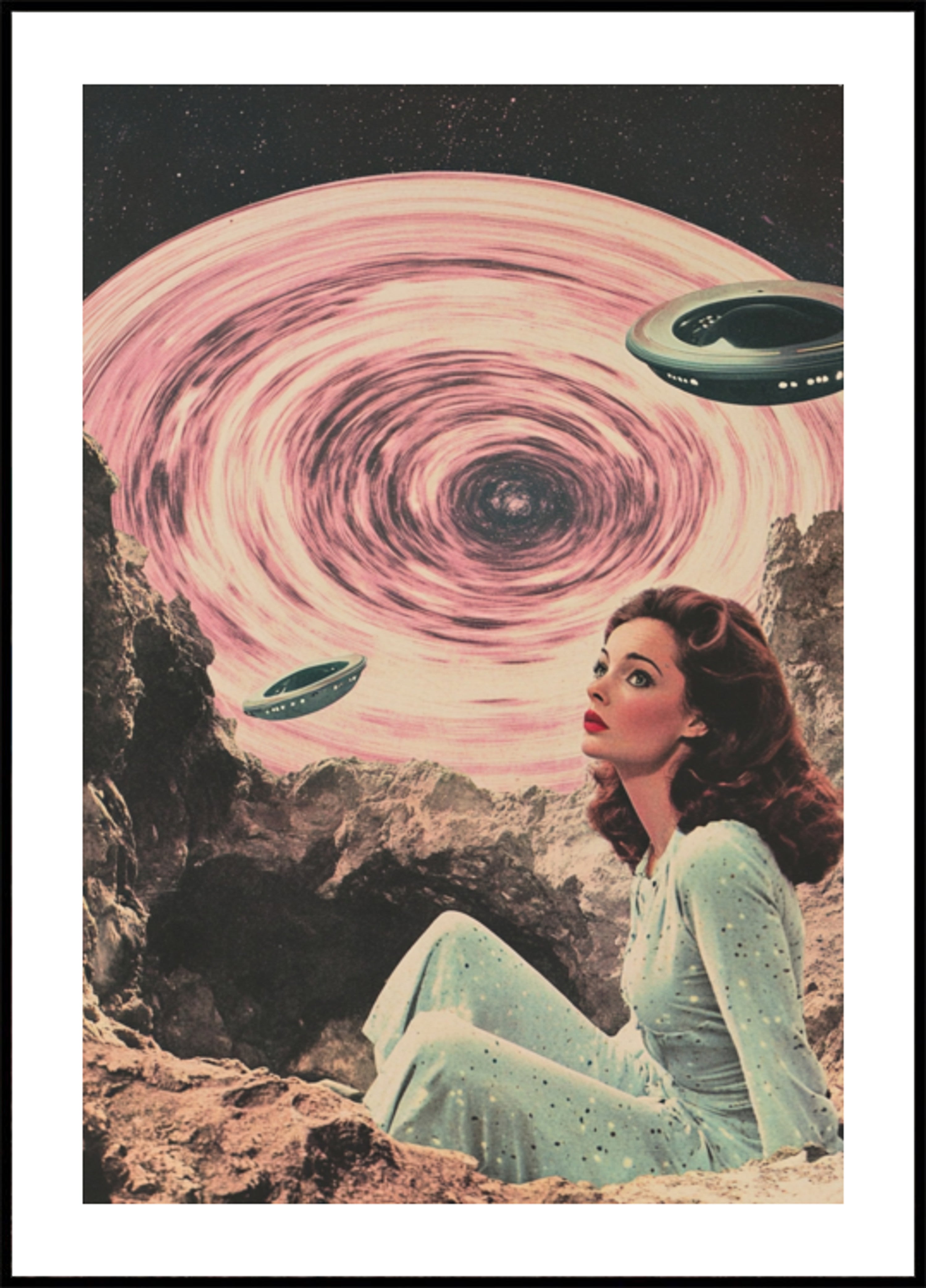 Rosa Galaxie-Gaze