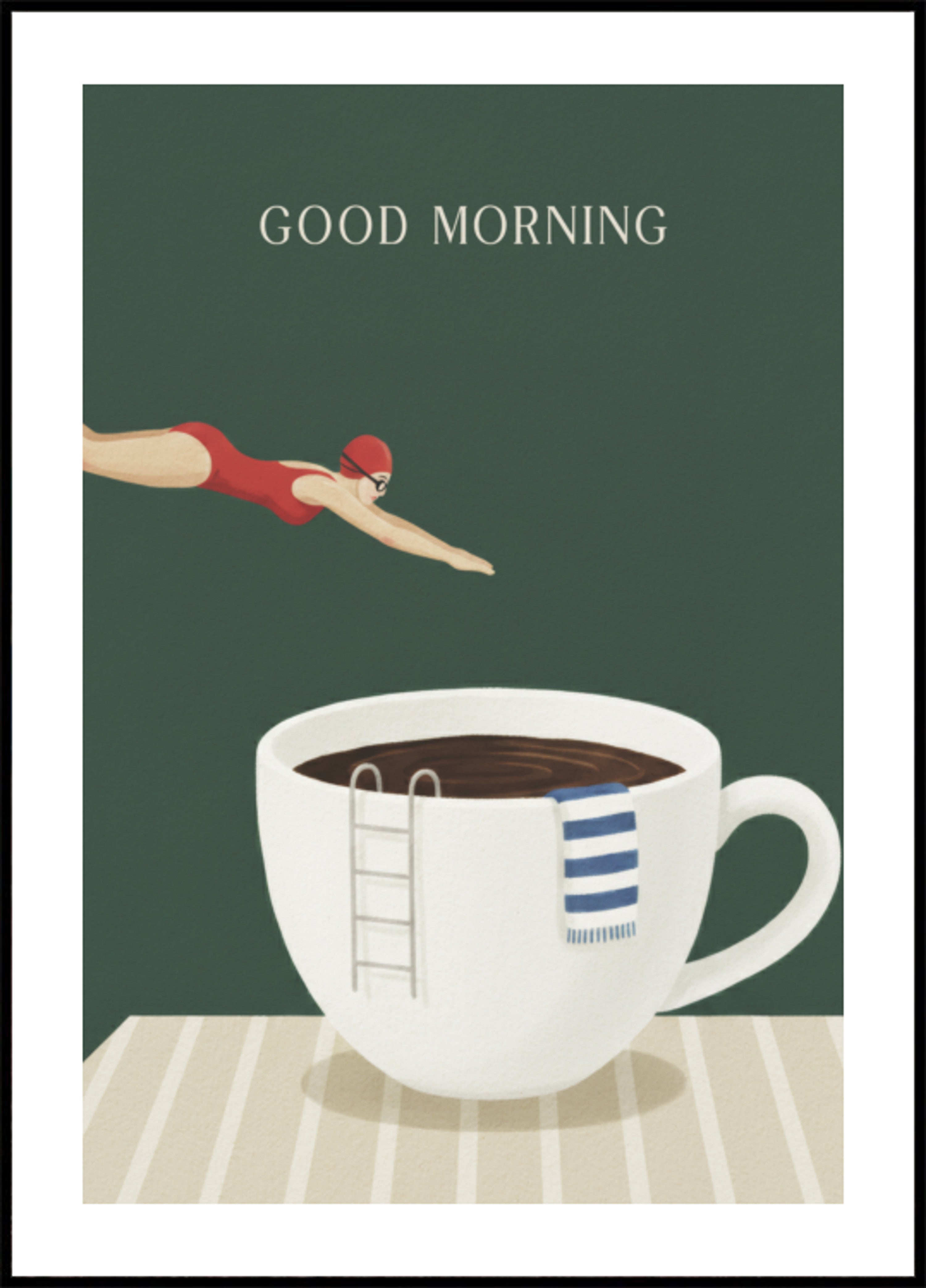 Morgenkaffee-Tauchgang