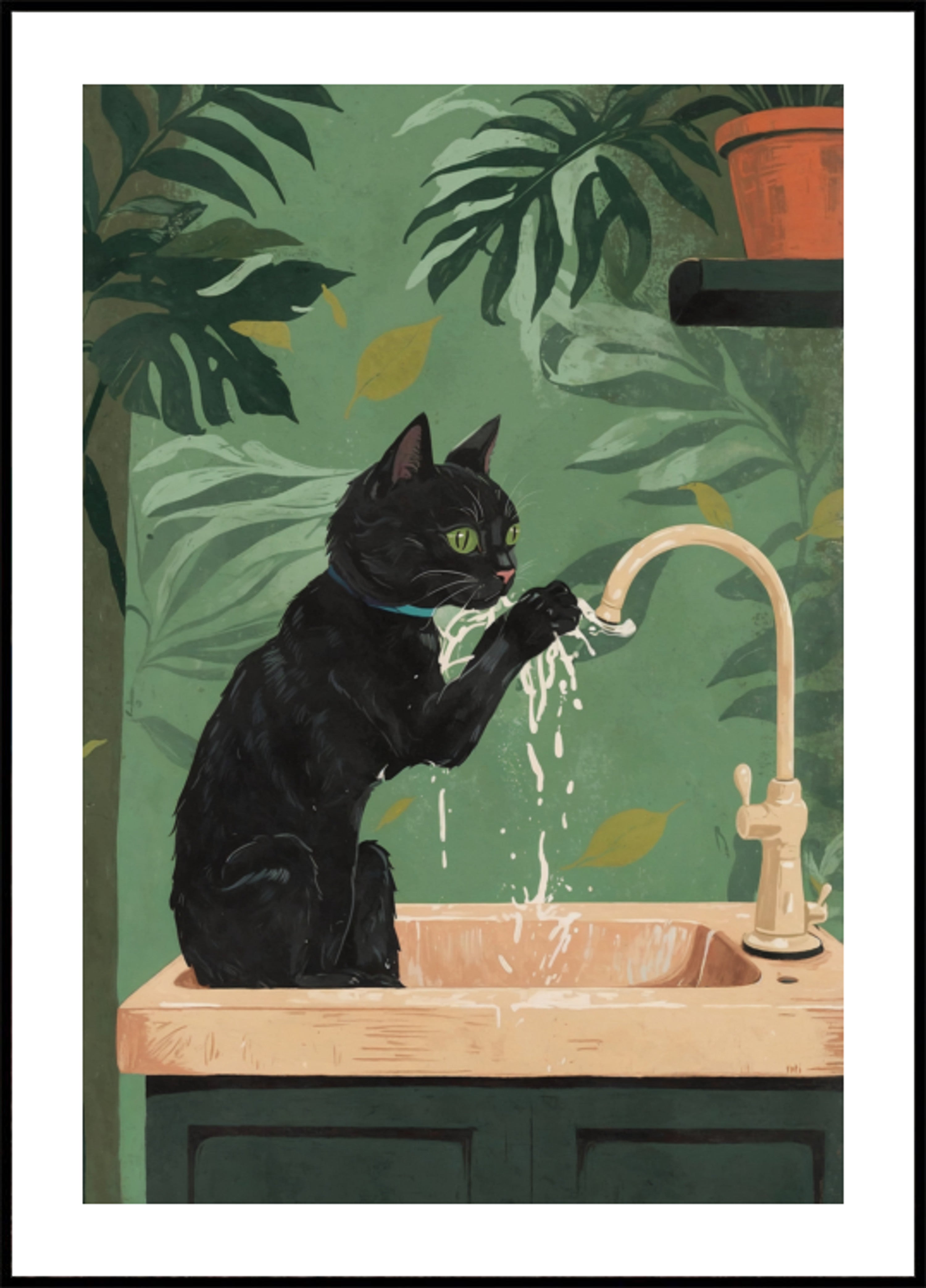 Black Cat Wasserspiel