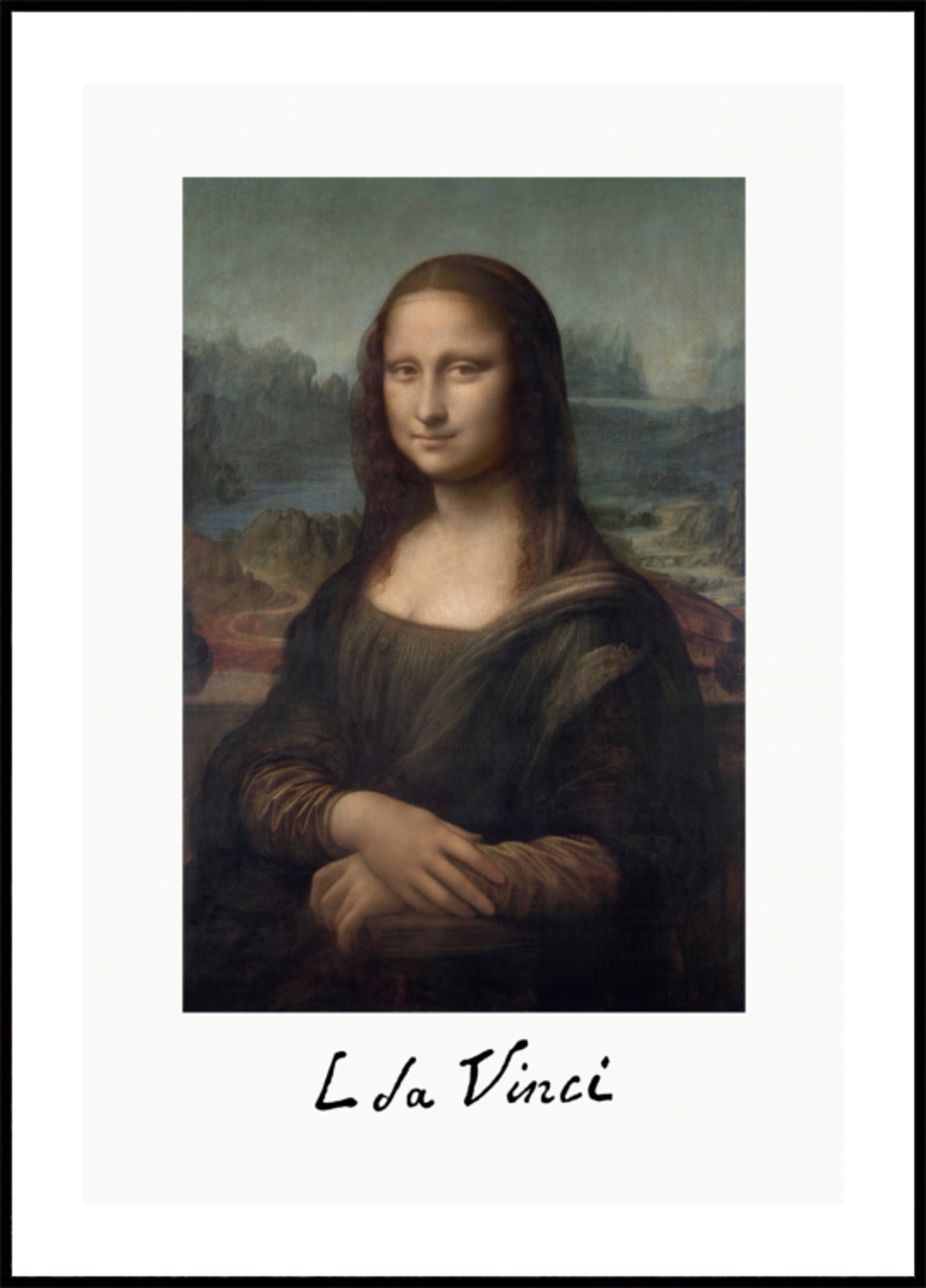 Mona Lisa Del Giocondo Unterschrift (1503–1506)