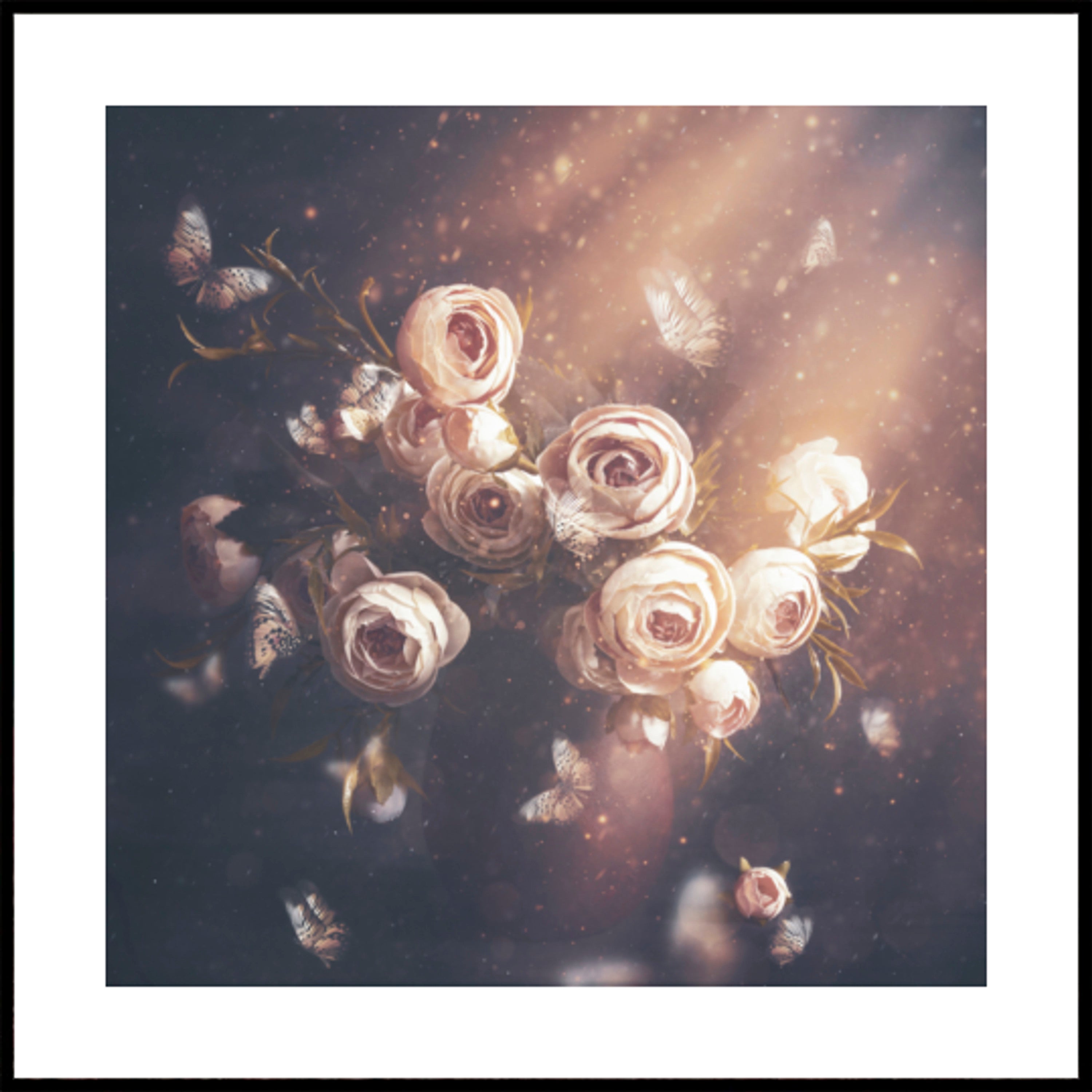 Verträumte Blumenschmetterlinge