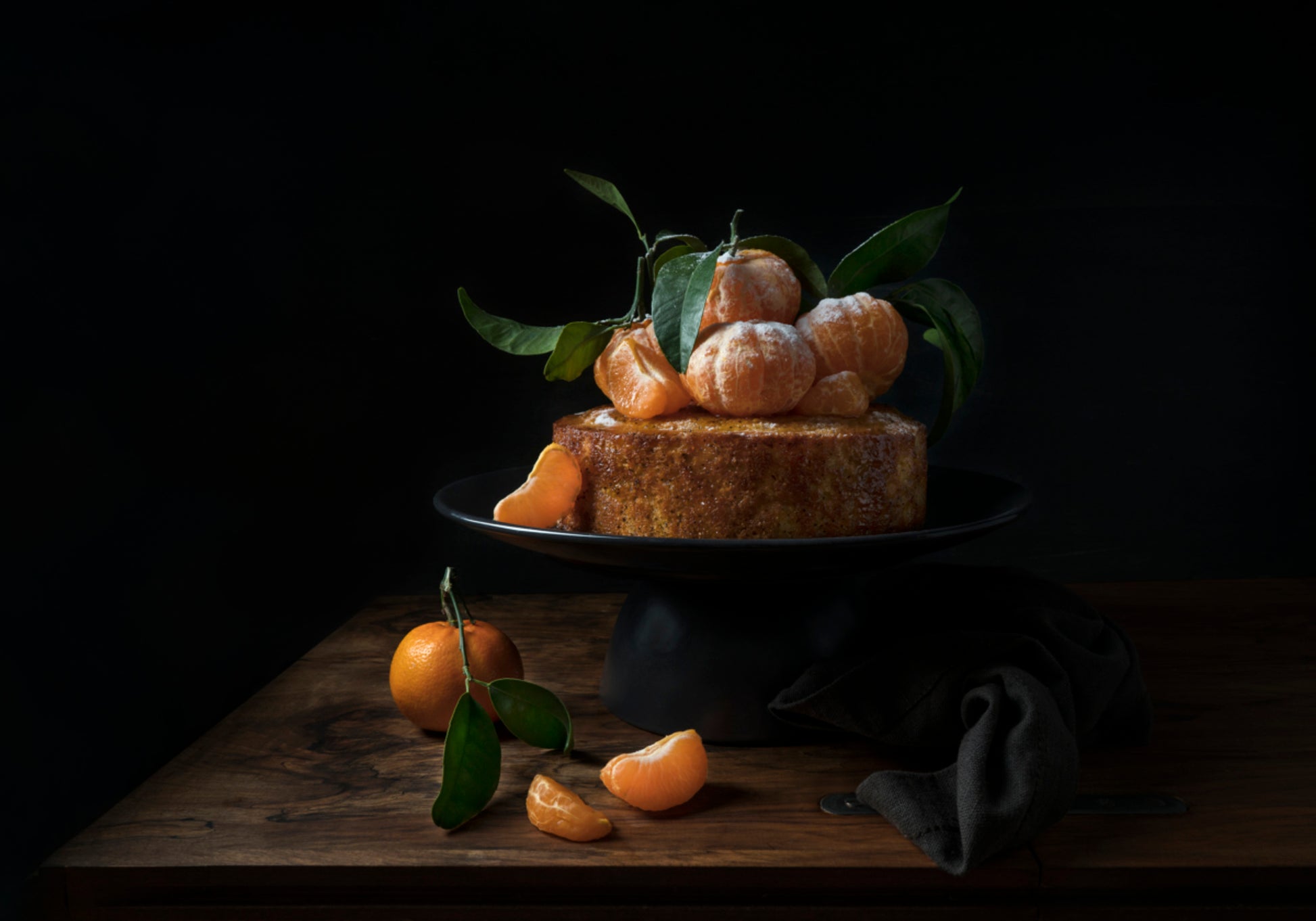 Rustikaler Mandarinenkuchen