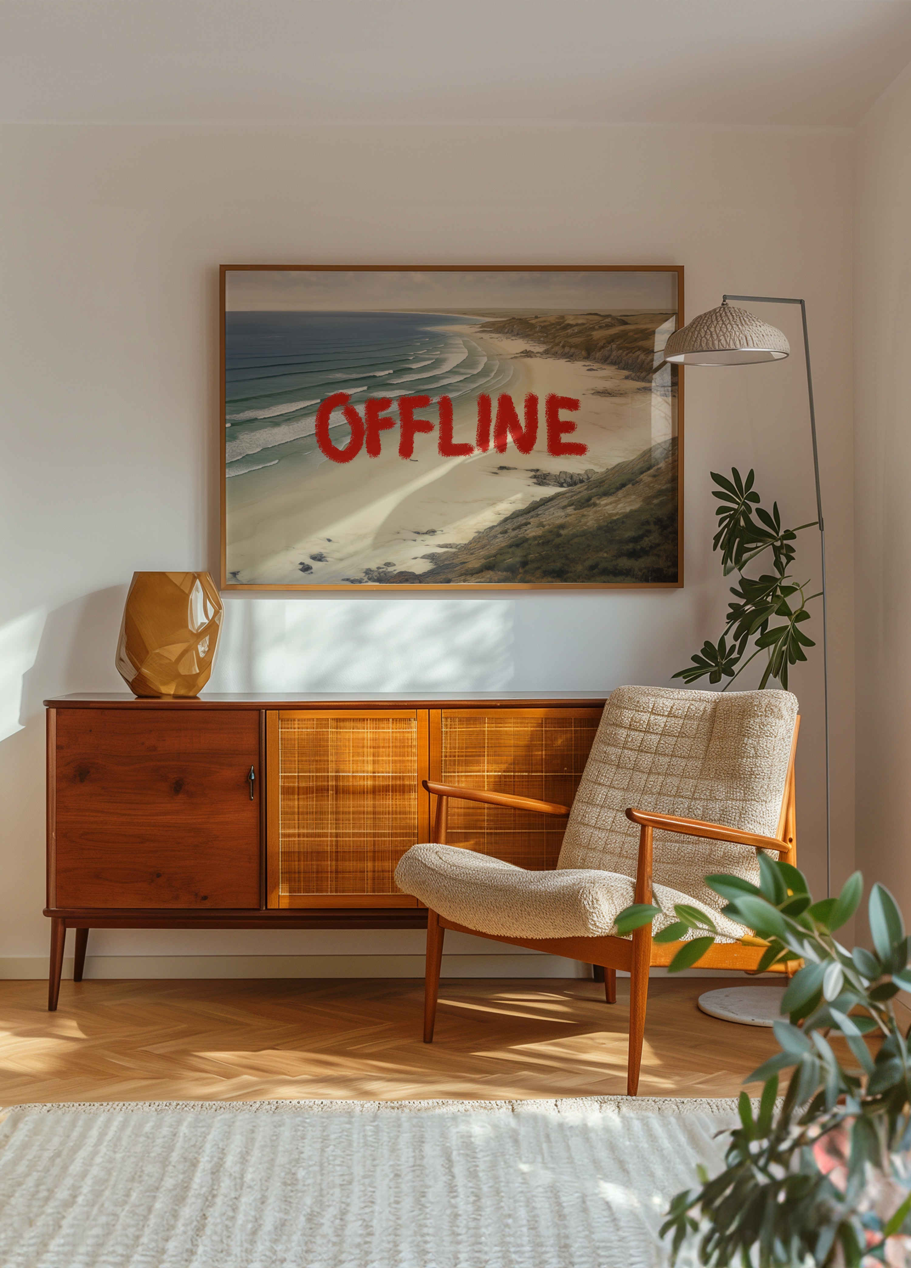 Offline-Strandflucht